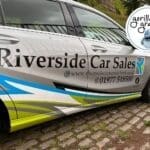Riverside Car Sales vehicle graphics